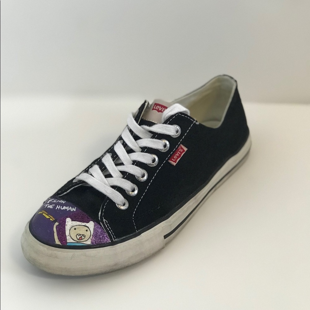 Custom made levi shoes.